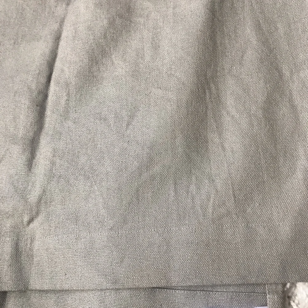 West Elm Curtain Panel Window Gray Pattern solid single long grey grommet ring